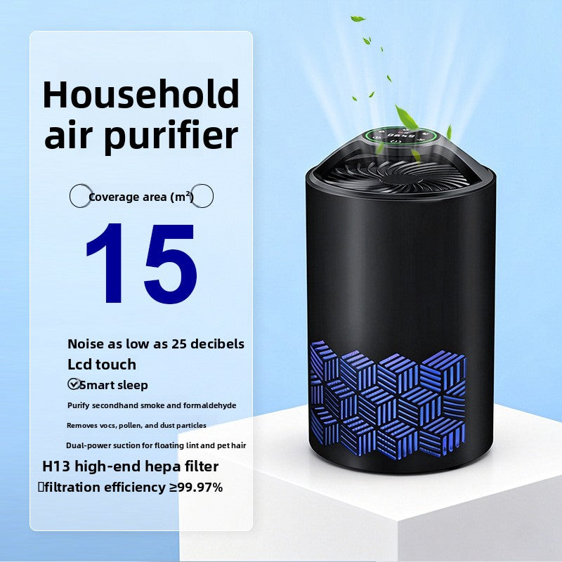 Household Air Purifier with Odor Elimination