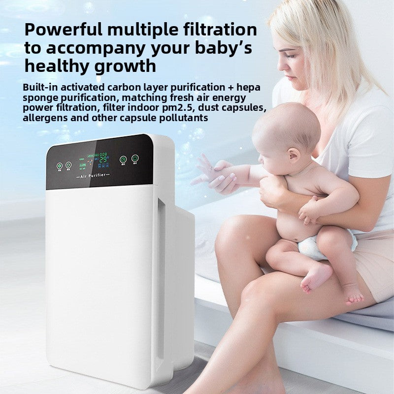 Household Air Purifier with Sterilization and Odor Removal