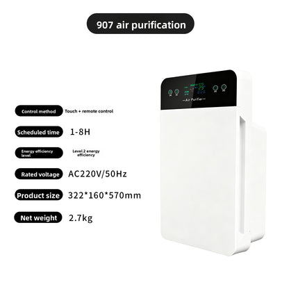 Household Air Purifier with Sterilization and Odor Removal