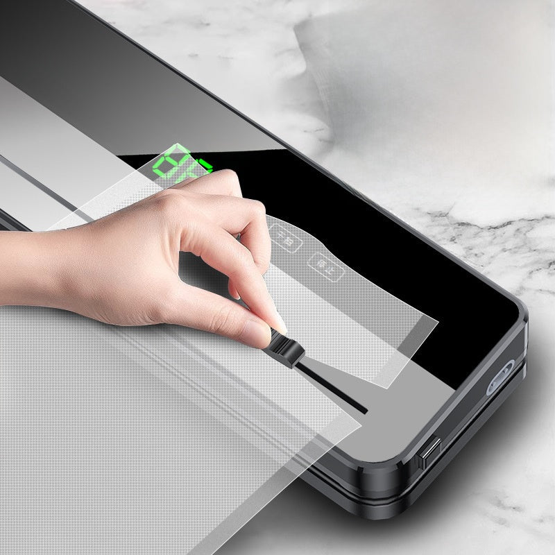 Household Automatic Food Vacuum Sealer with Cutter