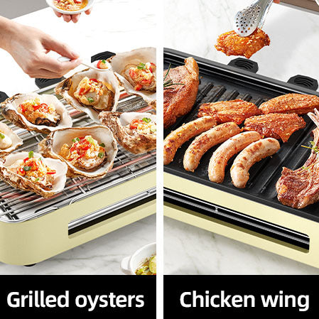Household barbecue tray