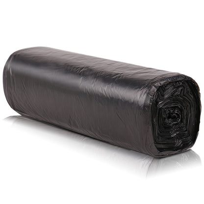 Household black disposable garbage bags