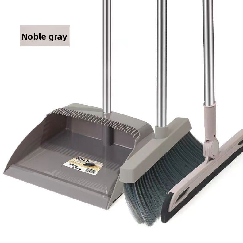 Household broom and dustpan