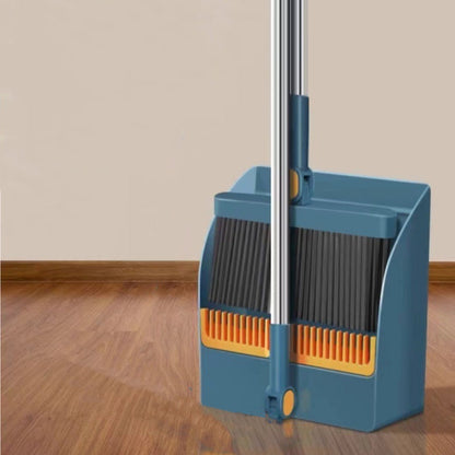 Household broom and dustpan