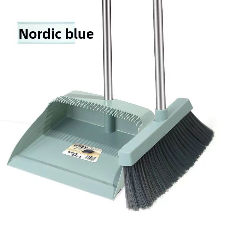 Household broom and dustpan