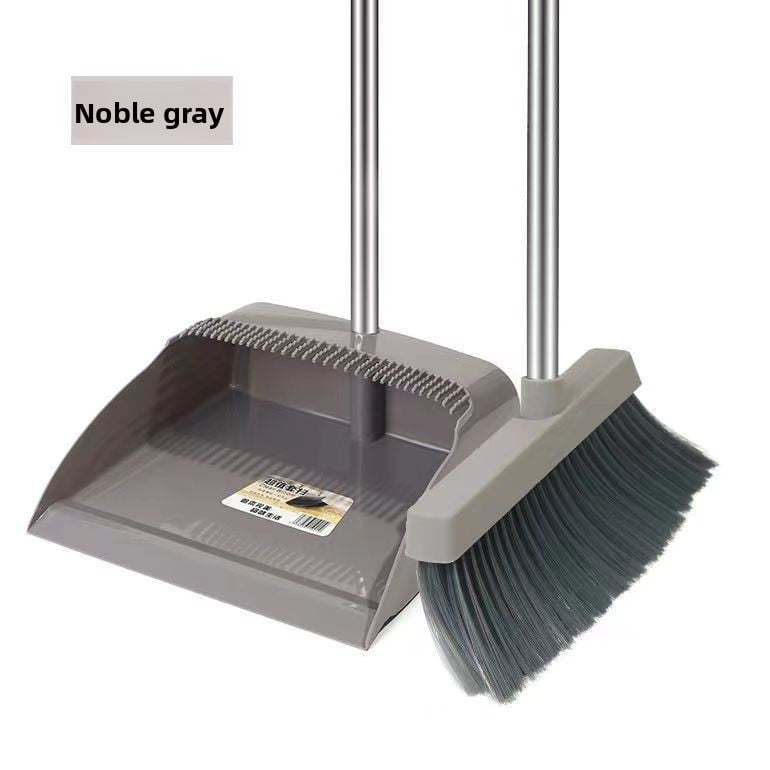 Household broom and dustpan