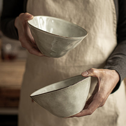 Household ceramic bowl