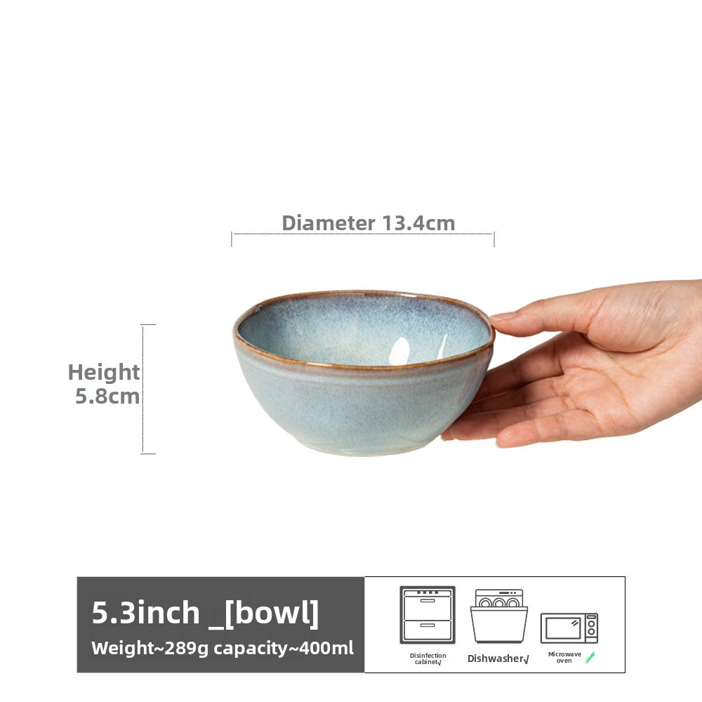 Household ceramic bowl