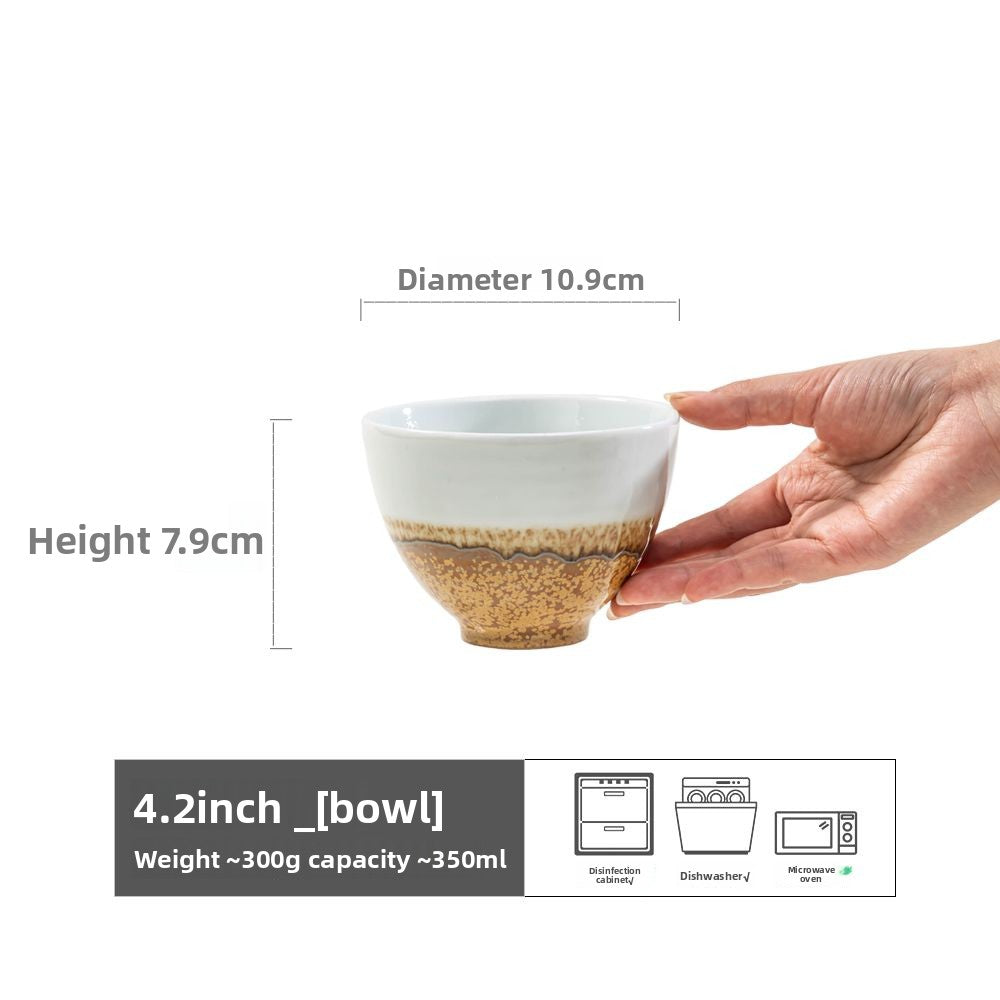 Household ceramic bowl