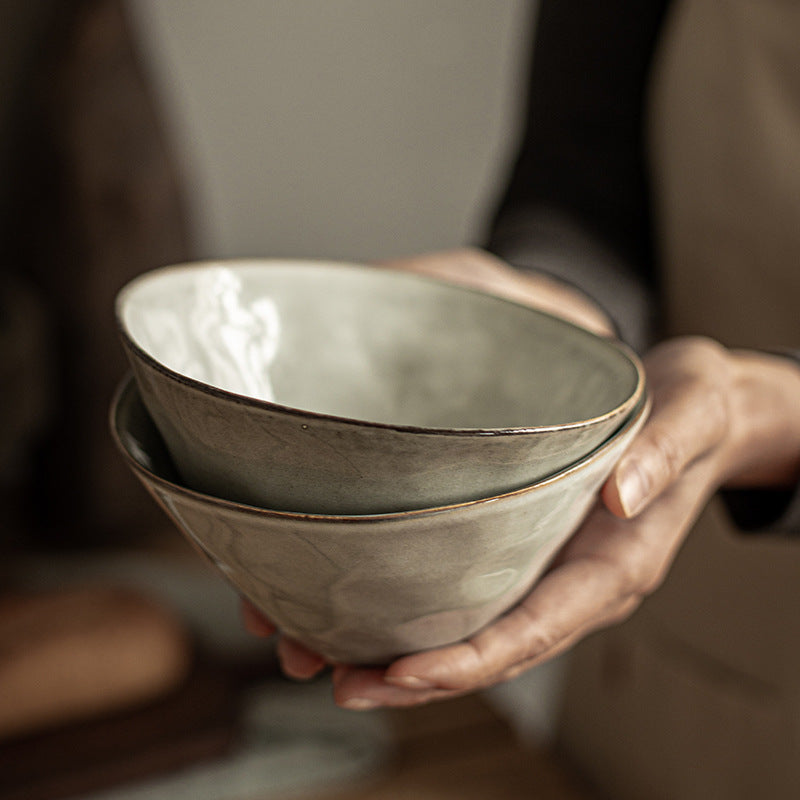 Household ceramic bowl