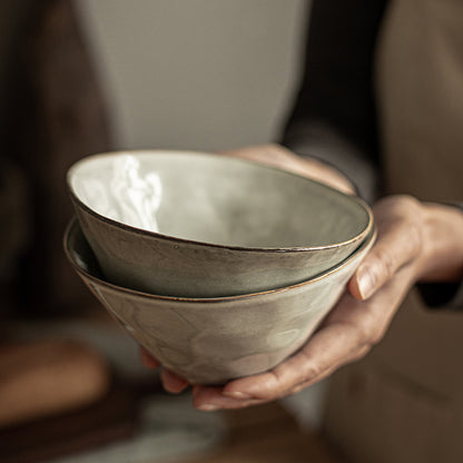 Household ceramic bowl
