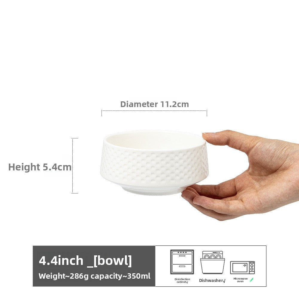 Household ceramic bowl