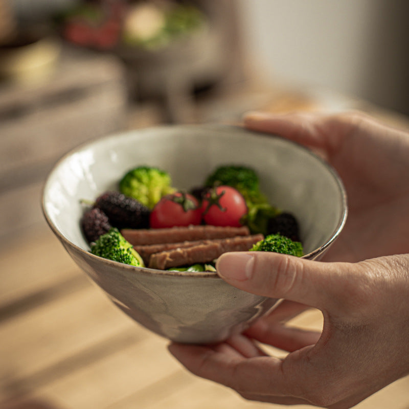 Household ceramic bowl