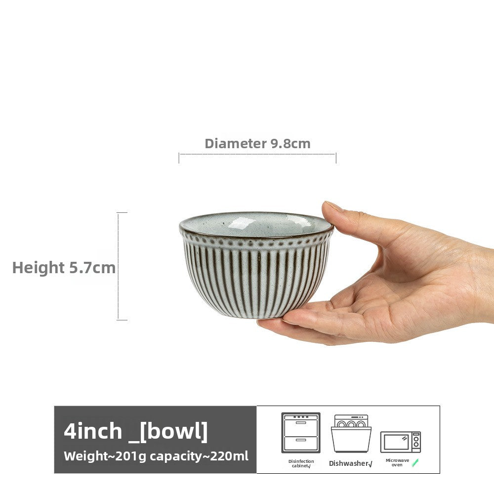Household ceramic bowl