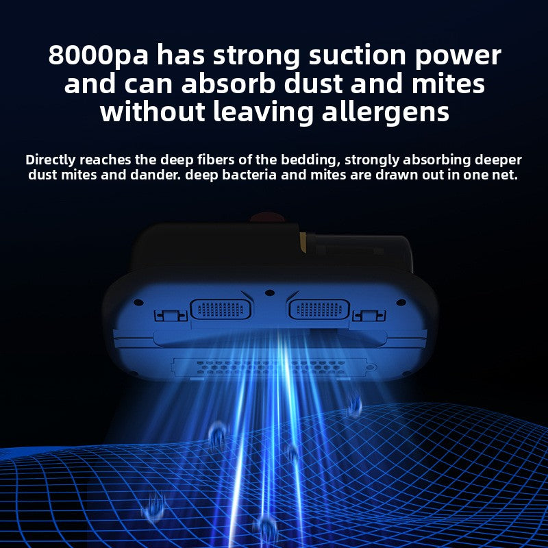 Household charging mite-removing instrument
