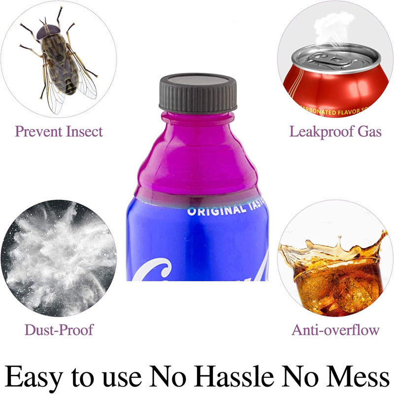 Household convenient soda can lid