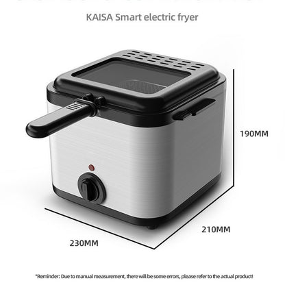 Household Electric Fryer with Visual Window
