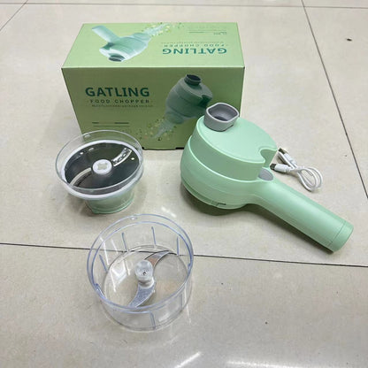 Household Electric Garlic Chopper with Handle