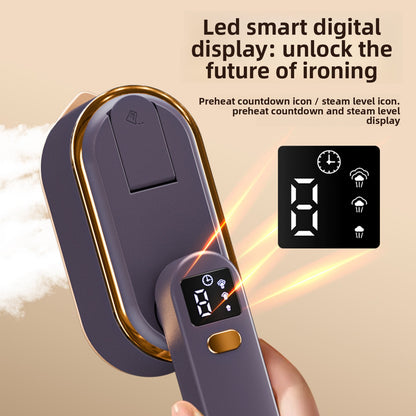 Household Electric Steam Iron with Digital Display