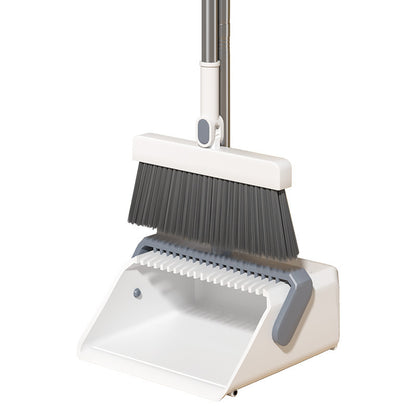 Household foldable broom and dustpan
