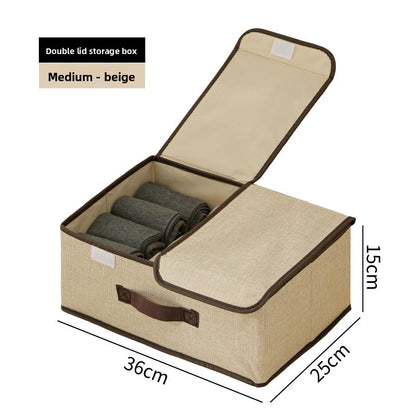 Household Foldable Dust-Proof Storage Box