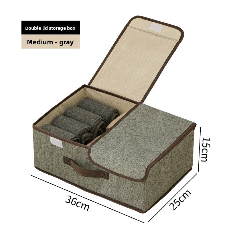 Household Foldable Dust-Proof Storage Box