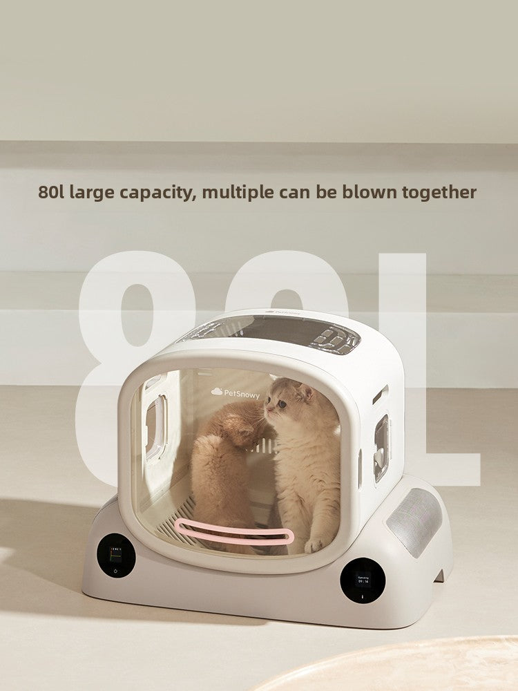 Household fully automatic pet drying oven