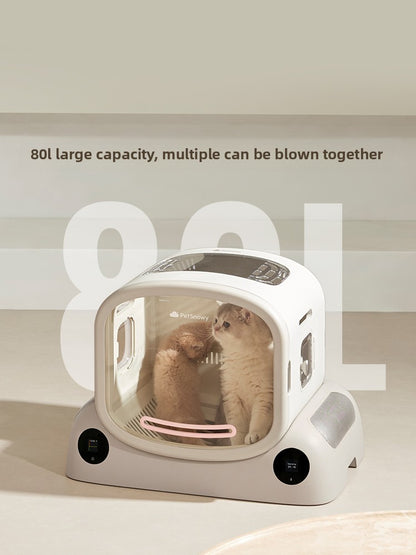 Household fully automatic pet drying oven