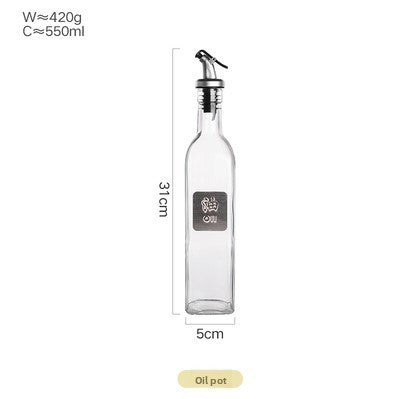 Household Glass Oil Bottle