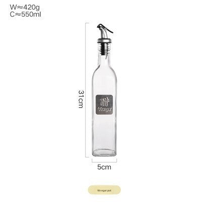 Household Glass Oil Bottle