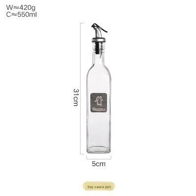 Household Glass Oil Bottle