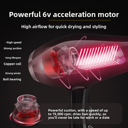 Household hair dryer