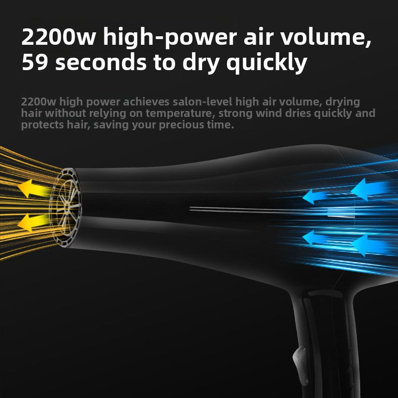 Household hair dryer