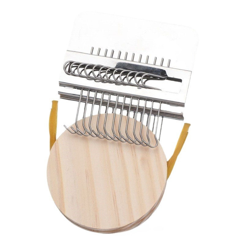 Household handcrafted mini version loom