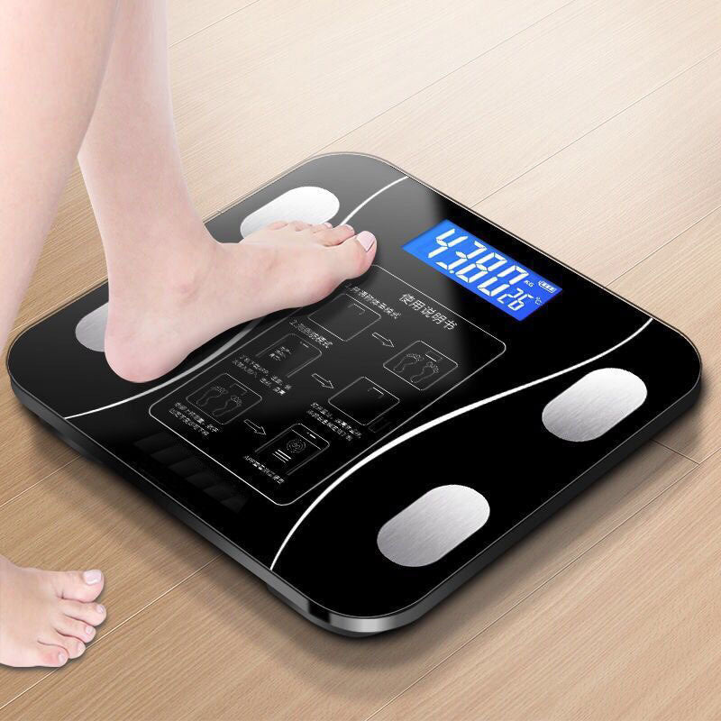 Household High-Precision Smart Body Fat Scale with Rechargeable USB and App