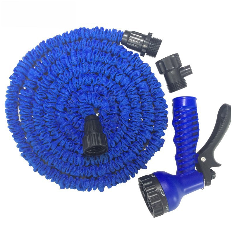 Household high-pressure car washing water gun washing telescopic water pipe multi-purpose car Garden water pipe garden watering set