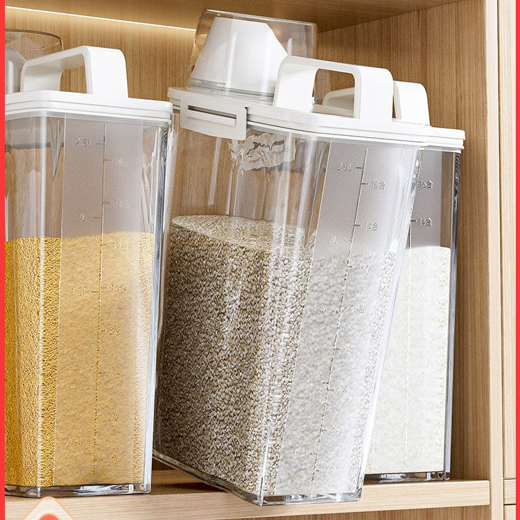 Household insect-proof and moisture-proof sealed rice storage box