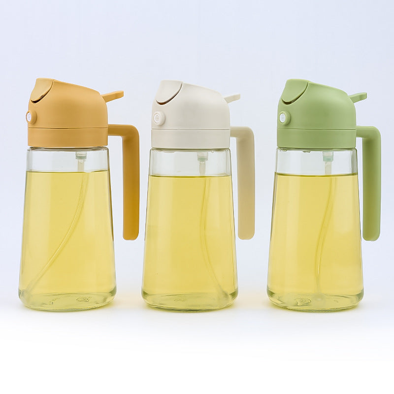 Household Large-Capacity Dual-Function Oil Sprayer (Spray & Pour)