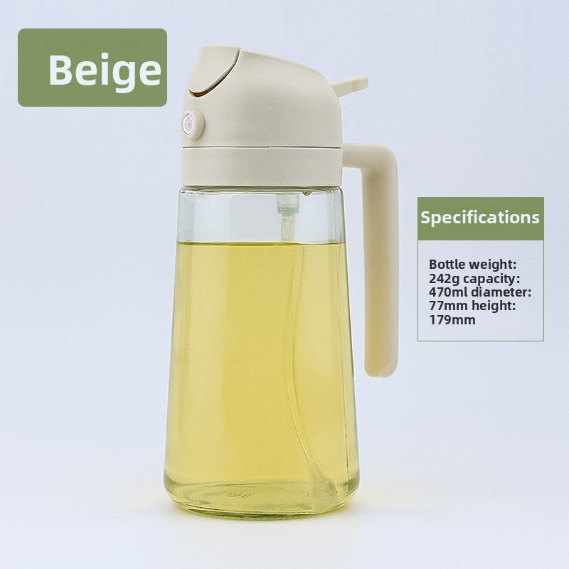 Household Large-Capacity Dual-Function Oil Sprayer (Spray & Pour)