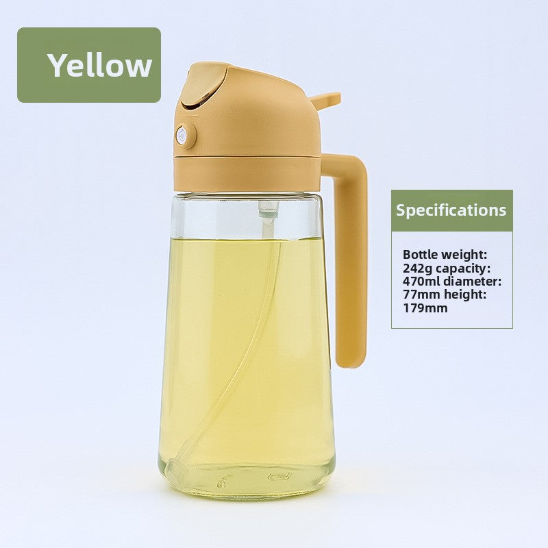 Household Large-Capacity Dual-Function Oil Sprayer (Spray & Pour)