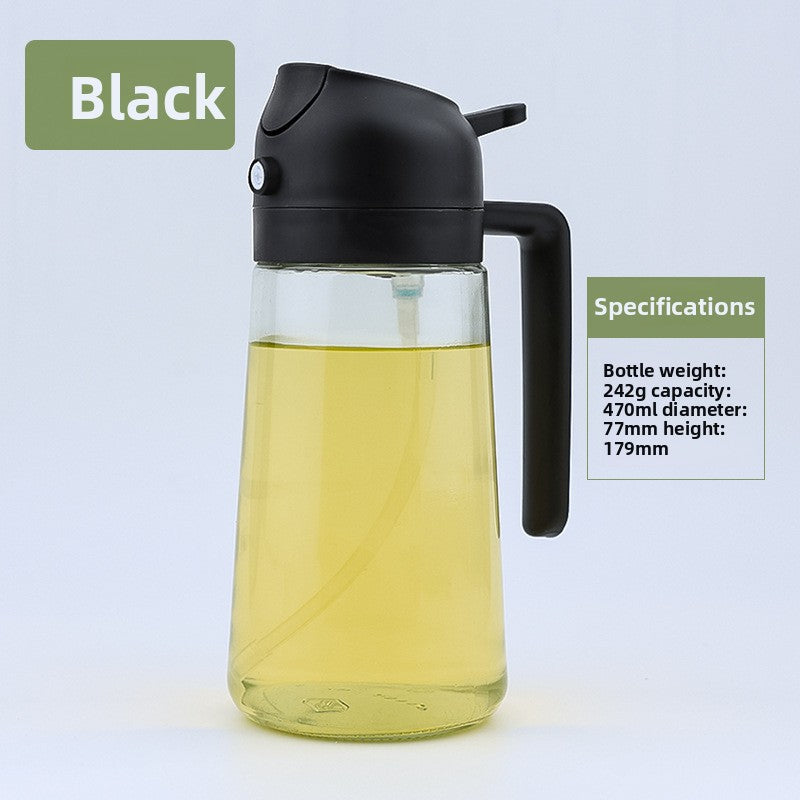 Household Large-Capacity Dual-Function Oil Sprayer (Spray & Pour)