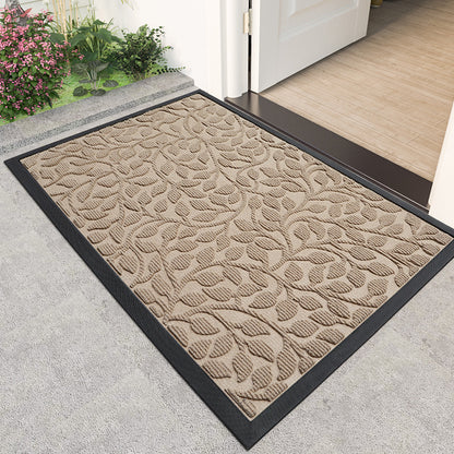 Household outdoor door mat rubber home carpet floor mat entrance door Nordic style commercial polypropylene non-slip foot mat