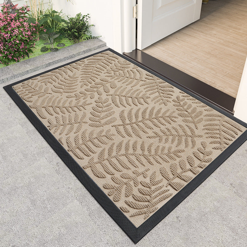 Household outdoor door mat rubber home carpet floor mat entrance door Nordic style commercial polypropylene non-slip foot mat