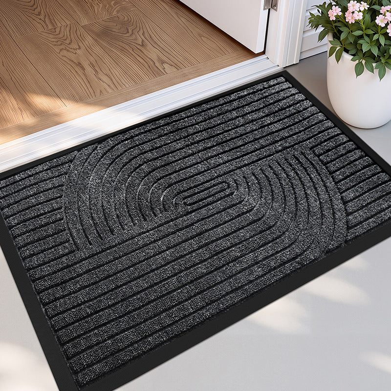 Household outdoor door mat rubber home carpet floor mat entrance door Nordic style commercial polypropylene non-slip foot mat