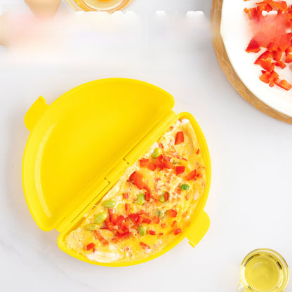 Household plastic molds for frying eggs