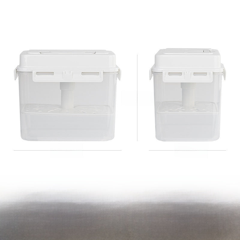 Household Plastic Pickle Jar with Airtight Lid