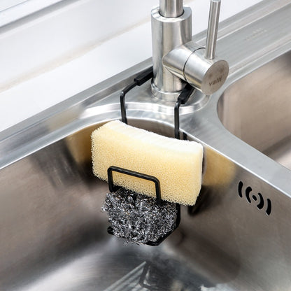 Household Punch-Free Iron Kitchen Sink Drain Rack