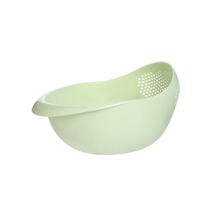 Household rice washing sieve