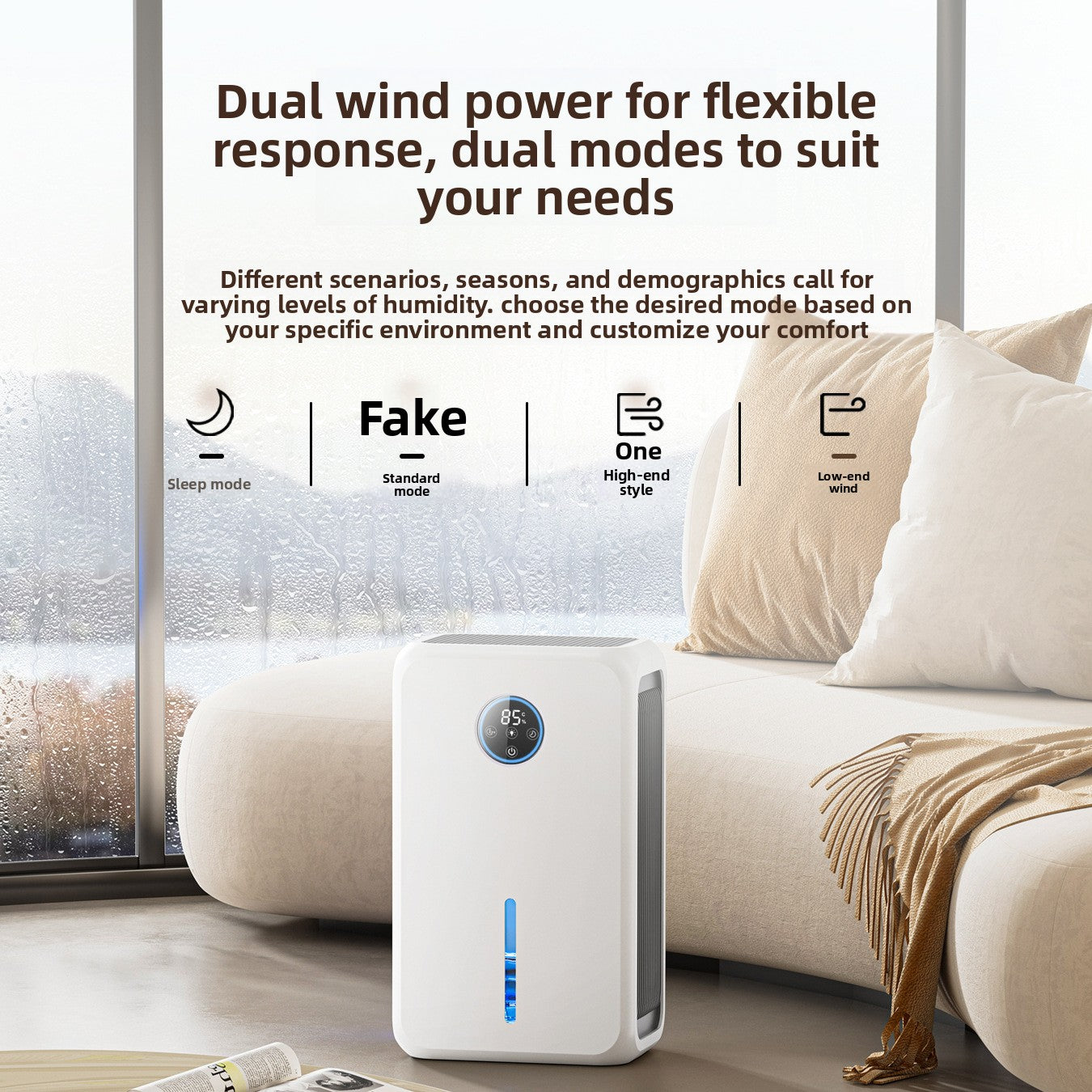 Household silent dehumidifier