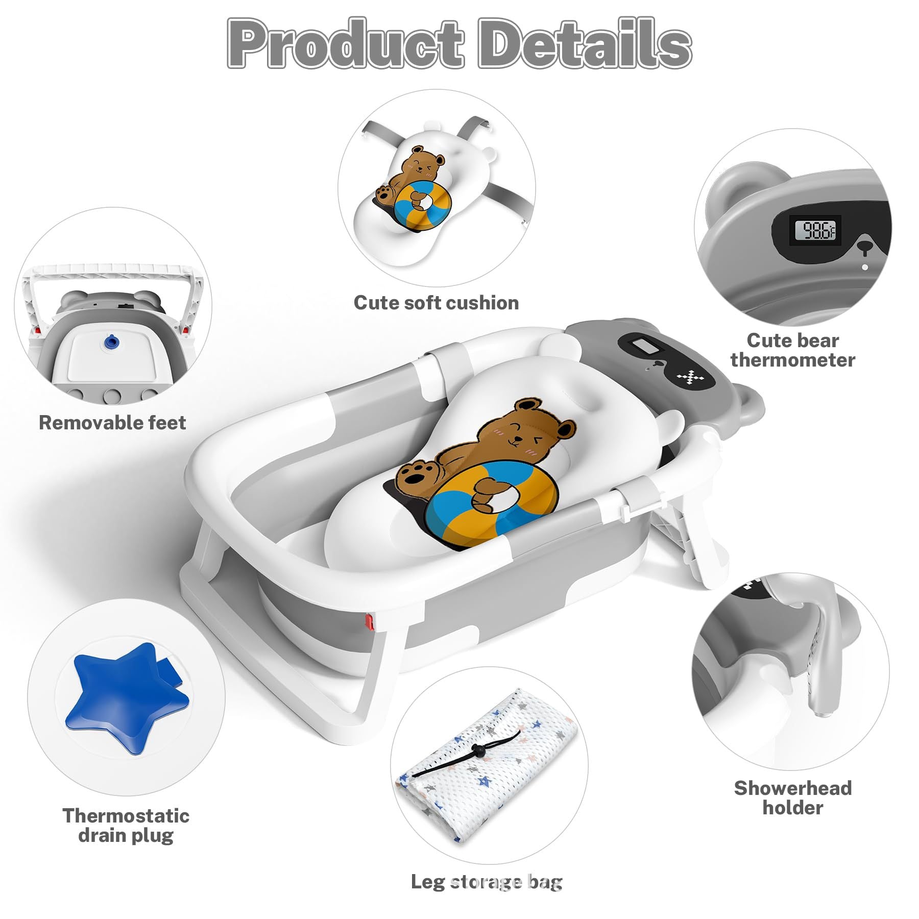 Household Sitting Baby Bath Tub